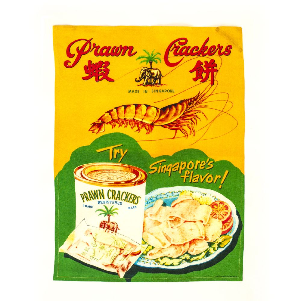 Cadeaux - Torchon Prawn Crackers - COOLKITSCH