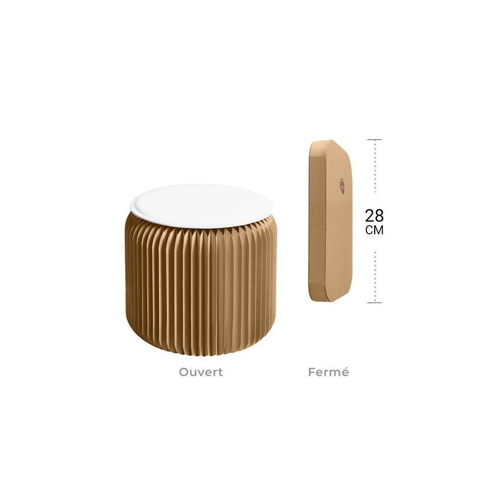 Tabourets - Tabouret pliable 28 cm. - STOOLY