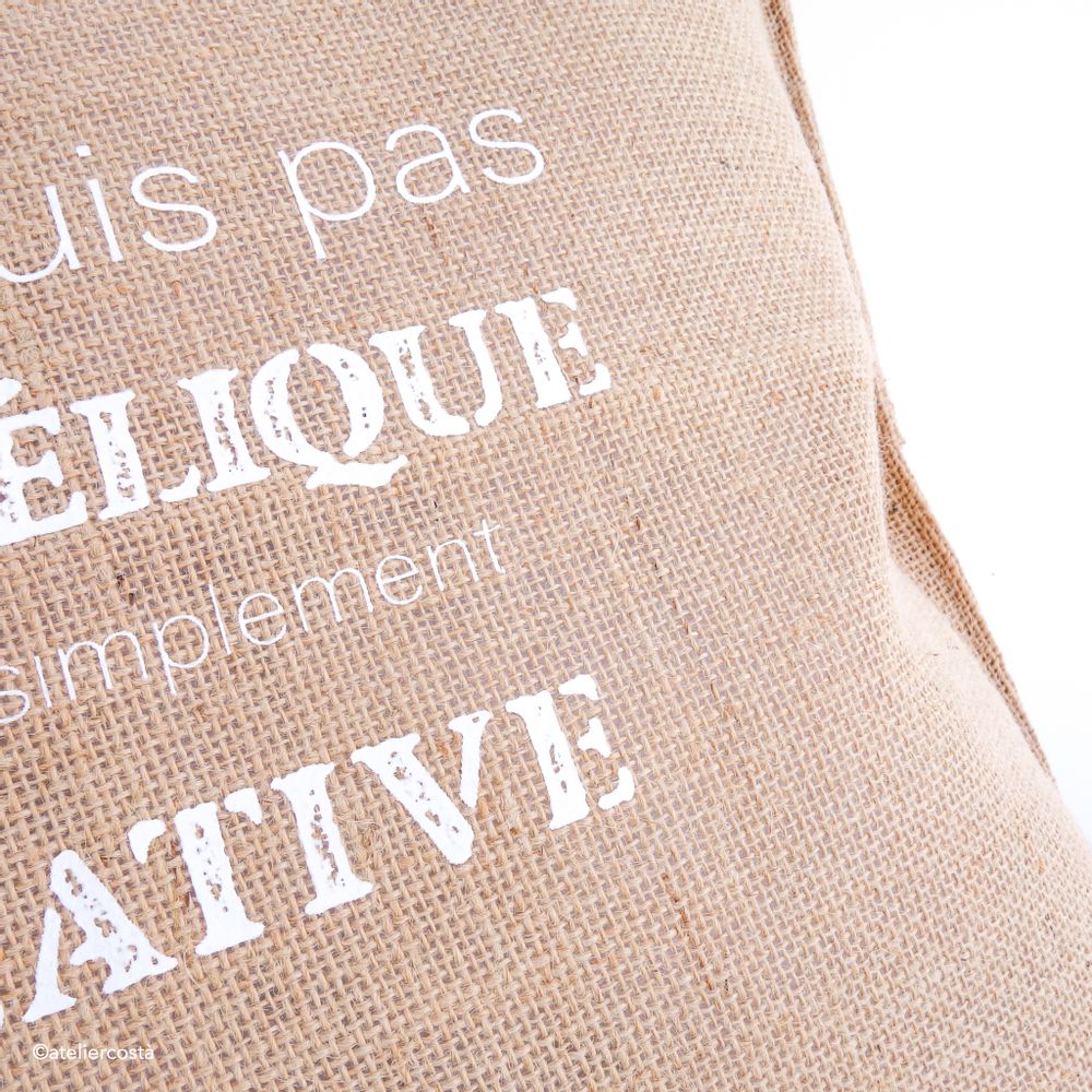 Coussins textile - Les coussins messages - ATELIER COSTÀ
