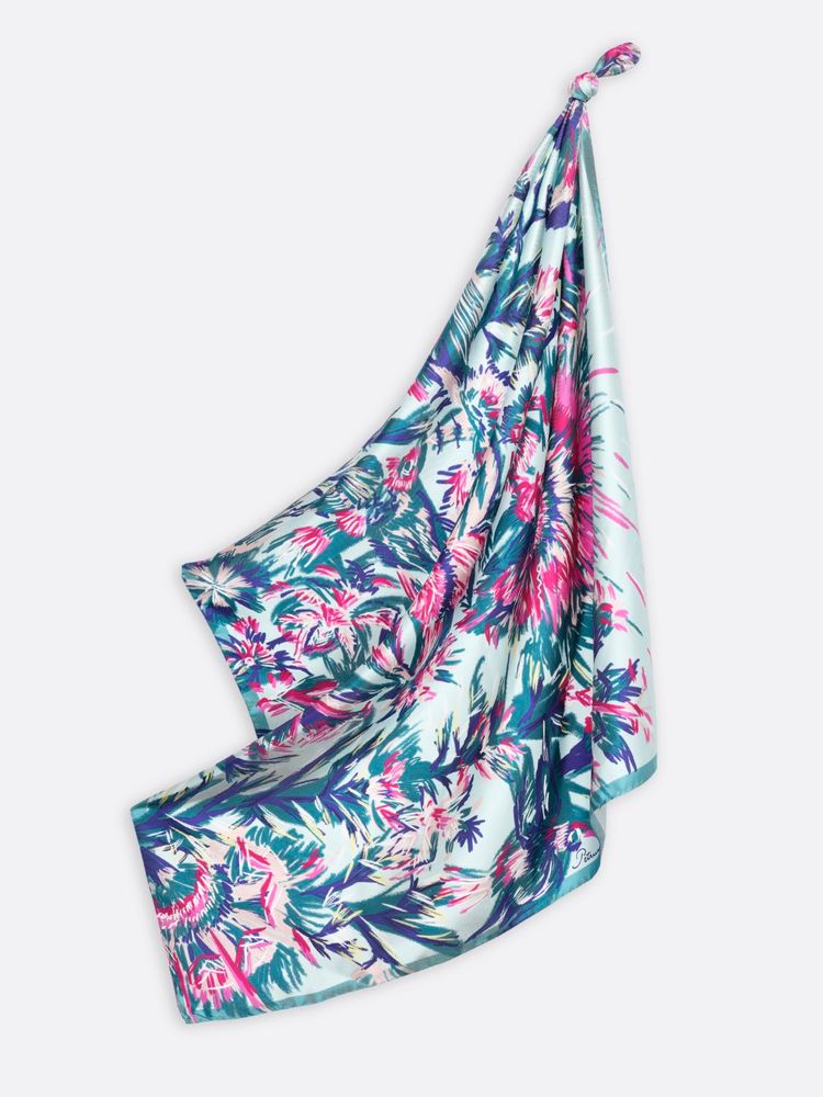 Scarves - LENA SOIE PRUNE - PETRUSSE PARIS