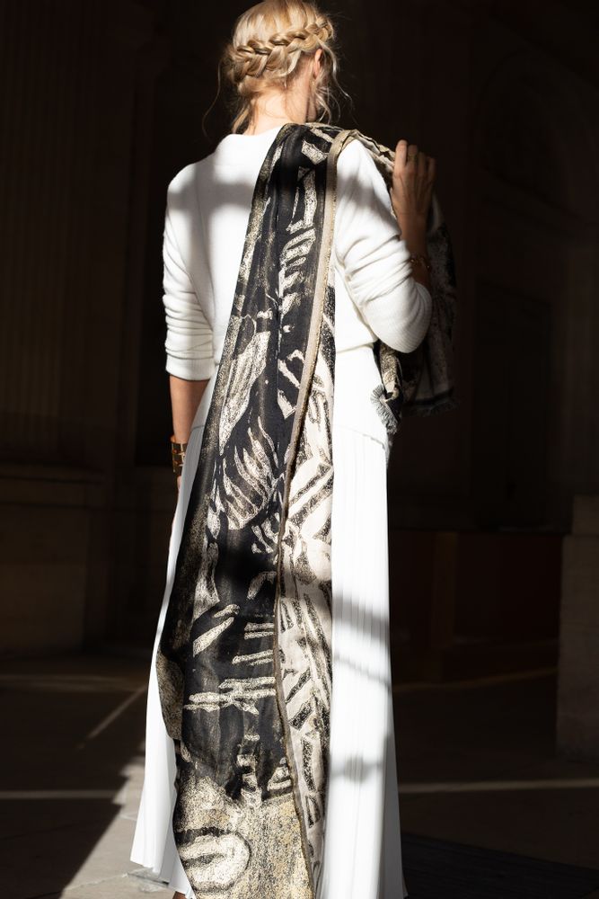 Scarves - LEANDRE GREEN - PETRUSSE PARIS