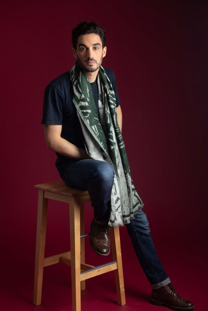 Scarves - LEANDRE GREEN - PETRUSSE PARIS