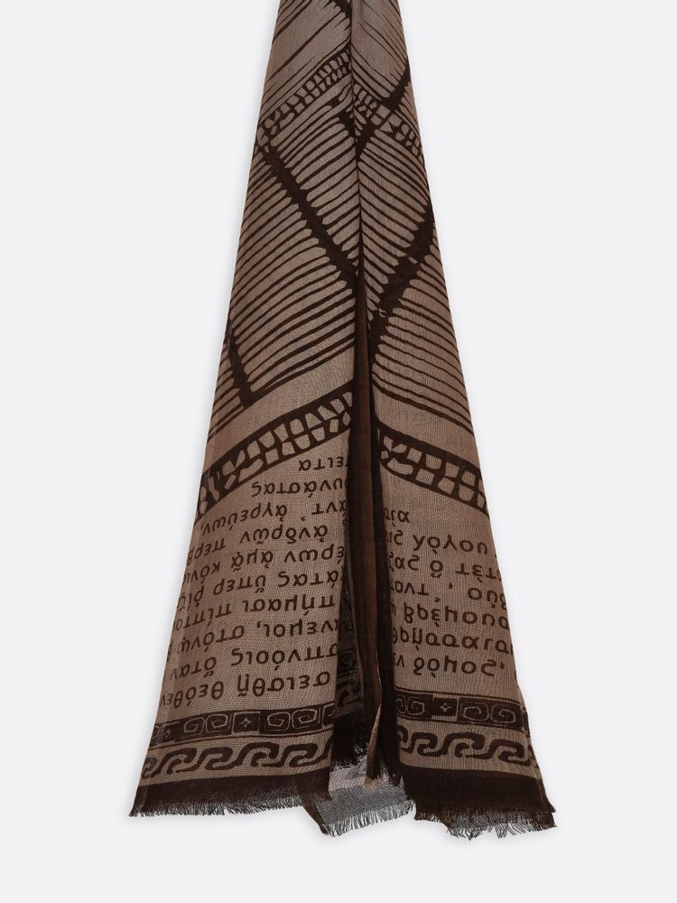 Foulards et écharpes - AGORA MARRON - PETRUSSE PARIS