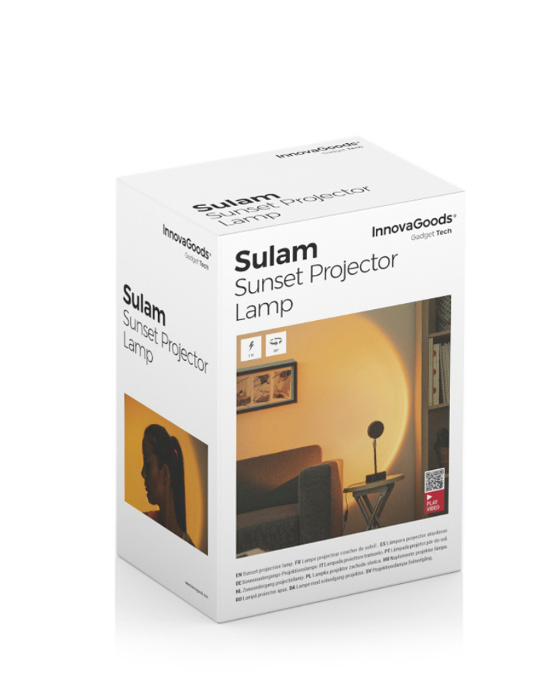 Éclairage LED - Lampe Coucher de Soleil - KUBBICK