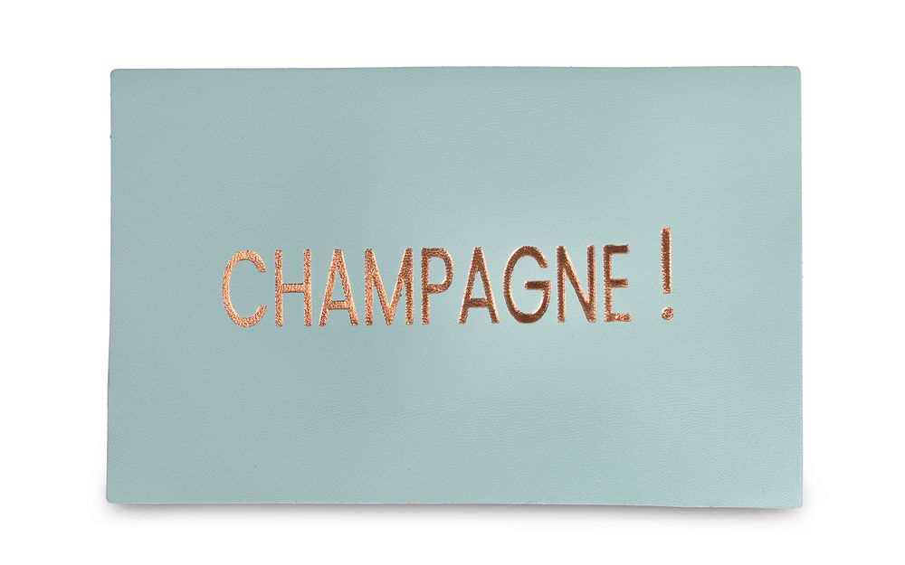 Card shop - UPCYCLED LEATHER POSTCARDS - BANDIT MANCHOT