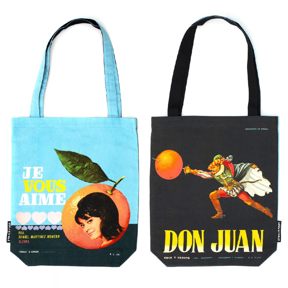 Sacs et cabas - Cabas Je vous aime/Don Juan - COOLKITSCH