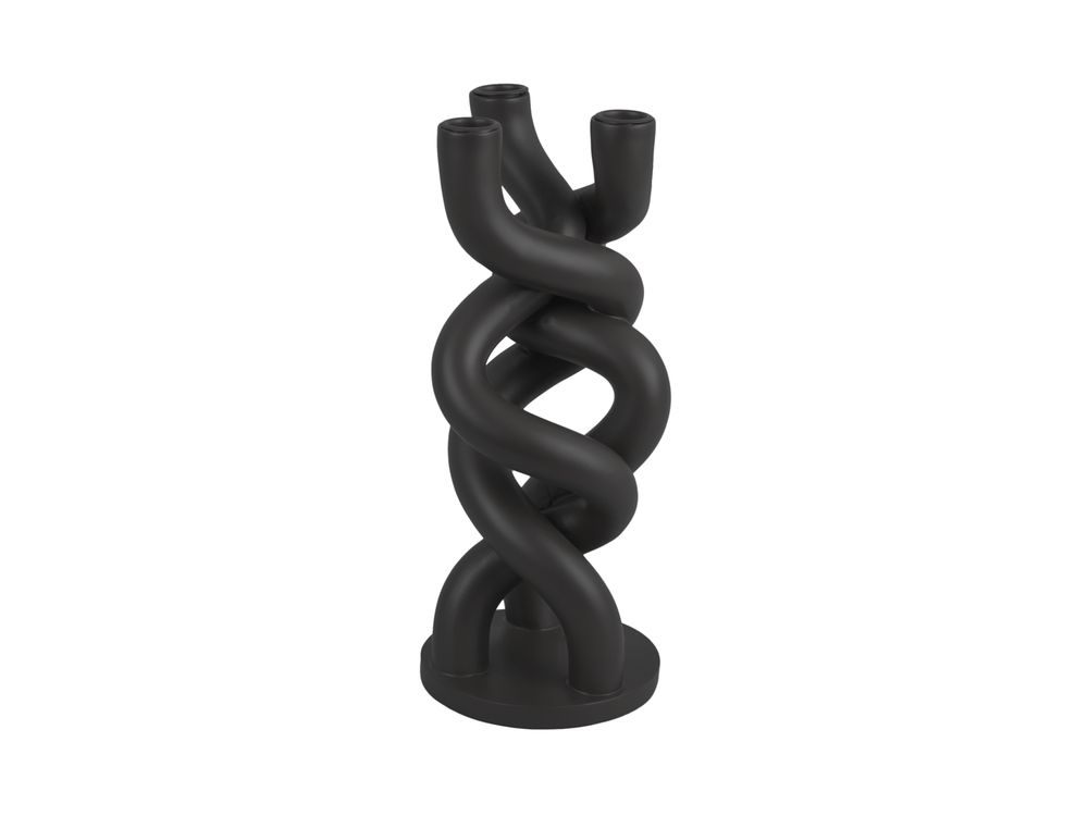 Objets design - Bougeoir noeud torsadé - PRESENT TIME