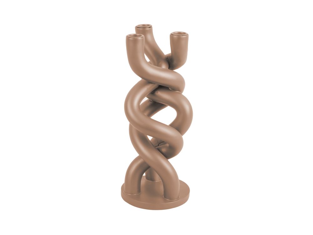 Objets design - Bougeoir noeud torsadé - PRESENT TIME