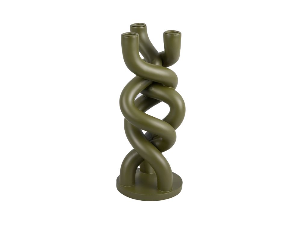 Objets design - Bougeoir noeud torsadé - PRESENT TIME