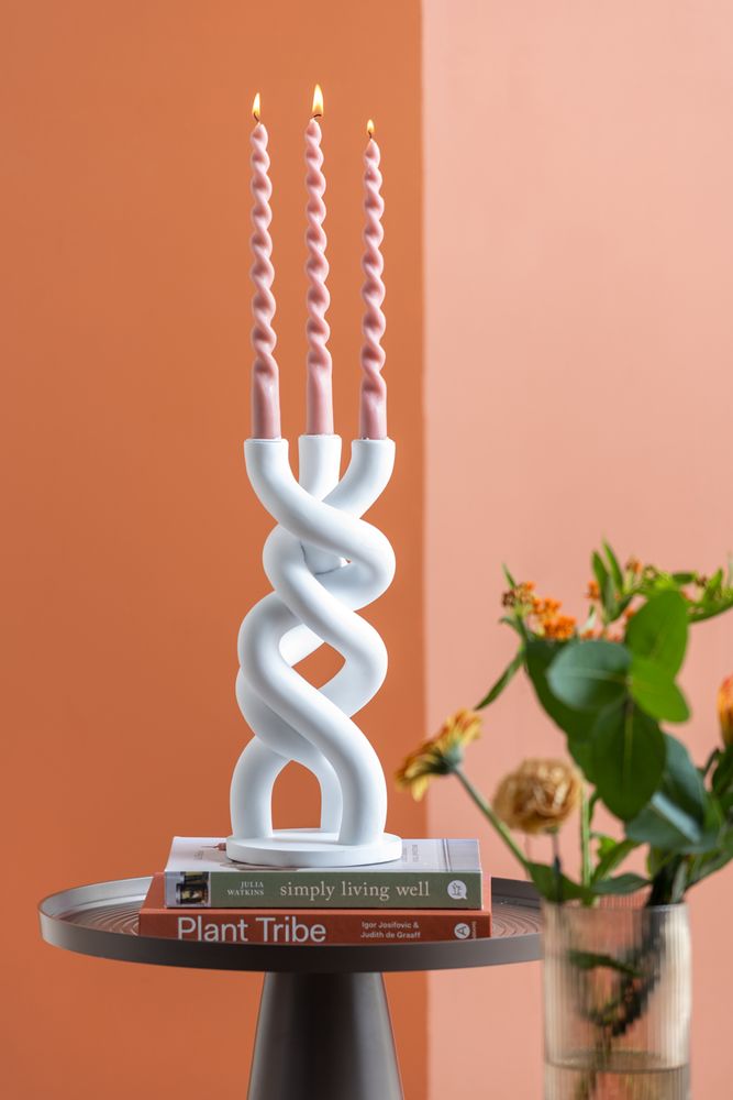 Objets design - Bougeoir noeud torsadé - PRESENT TIME