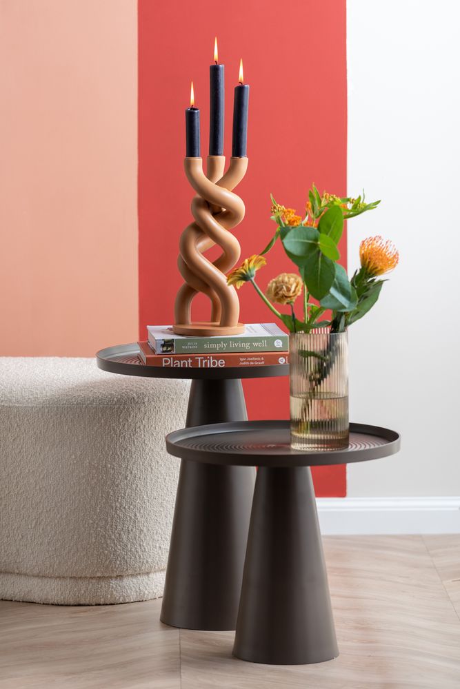 Objets design - Bougeoir noeud torsadé - PRESENT TIME