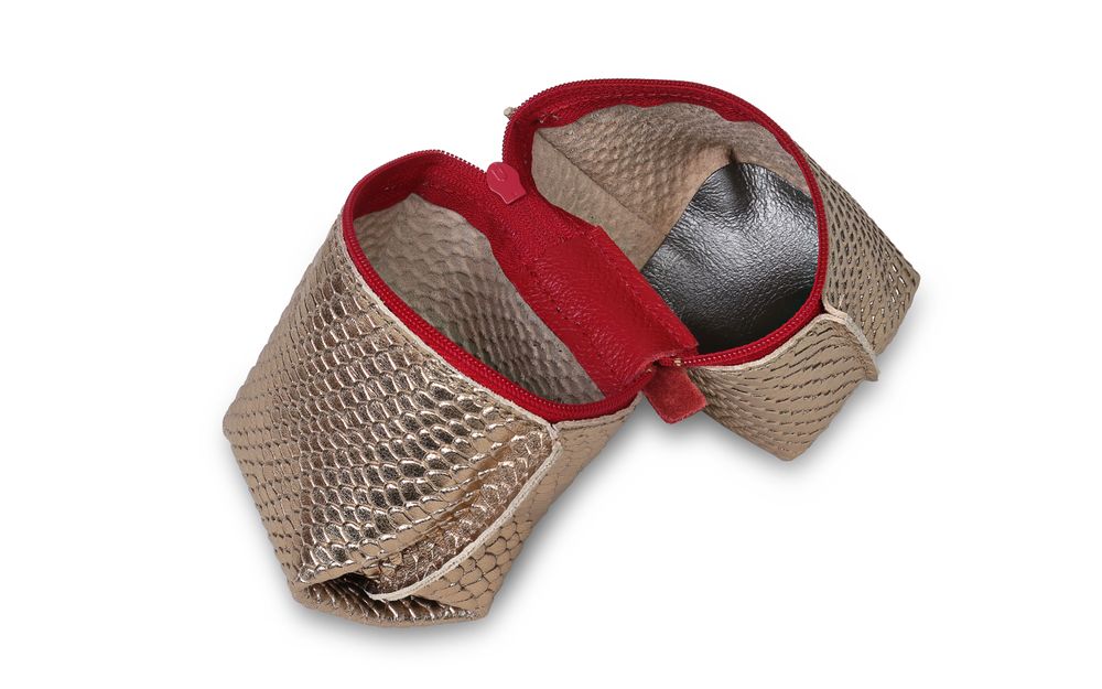 Loungewear - TWO-ZIPPED MAKE-UP CONTAINER - BANDIT MANCHOT