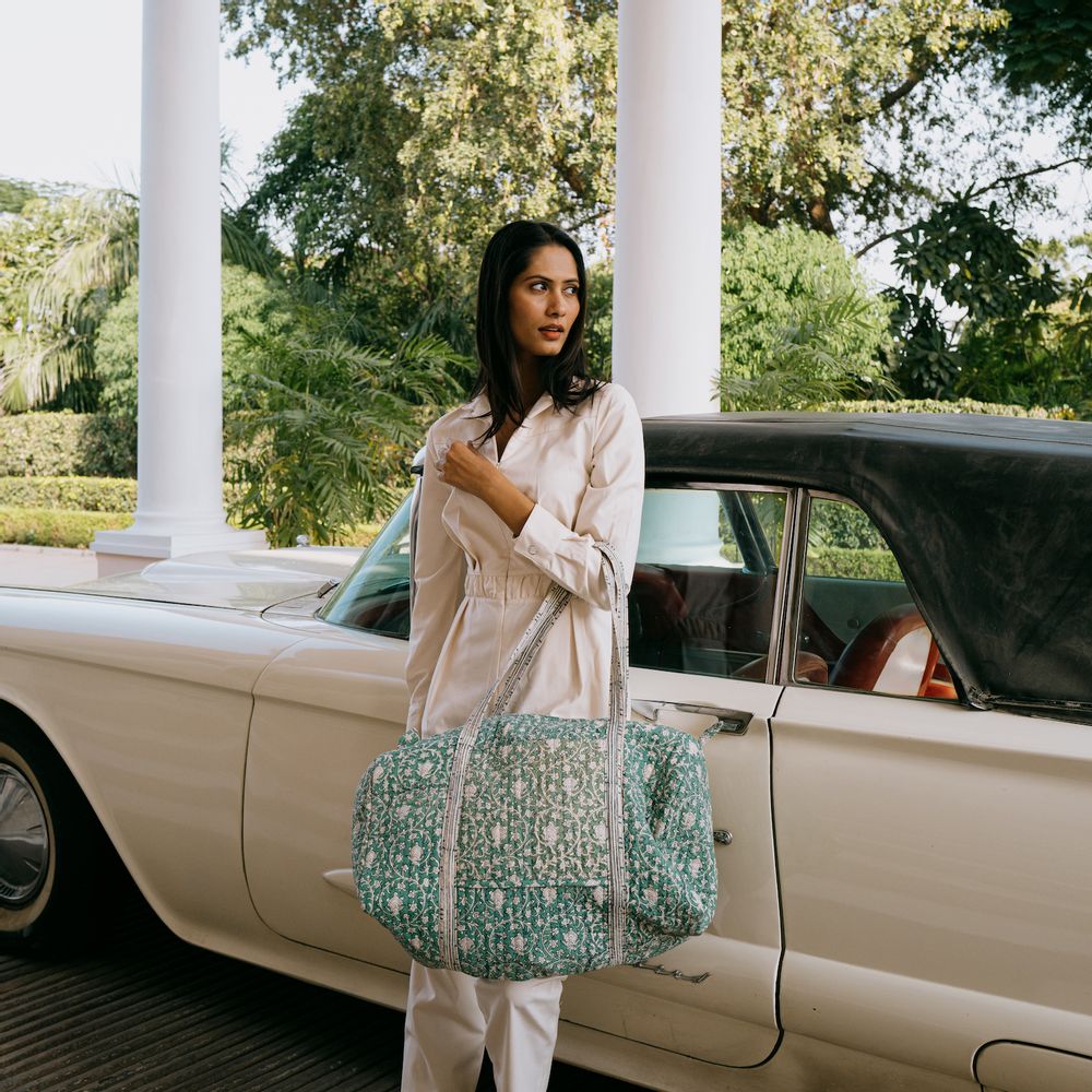 Sacs et cabas - CHOTI - SAC WEEK-END INDIEN - JAMINI BY USHA BORA