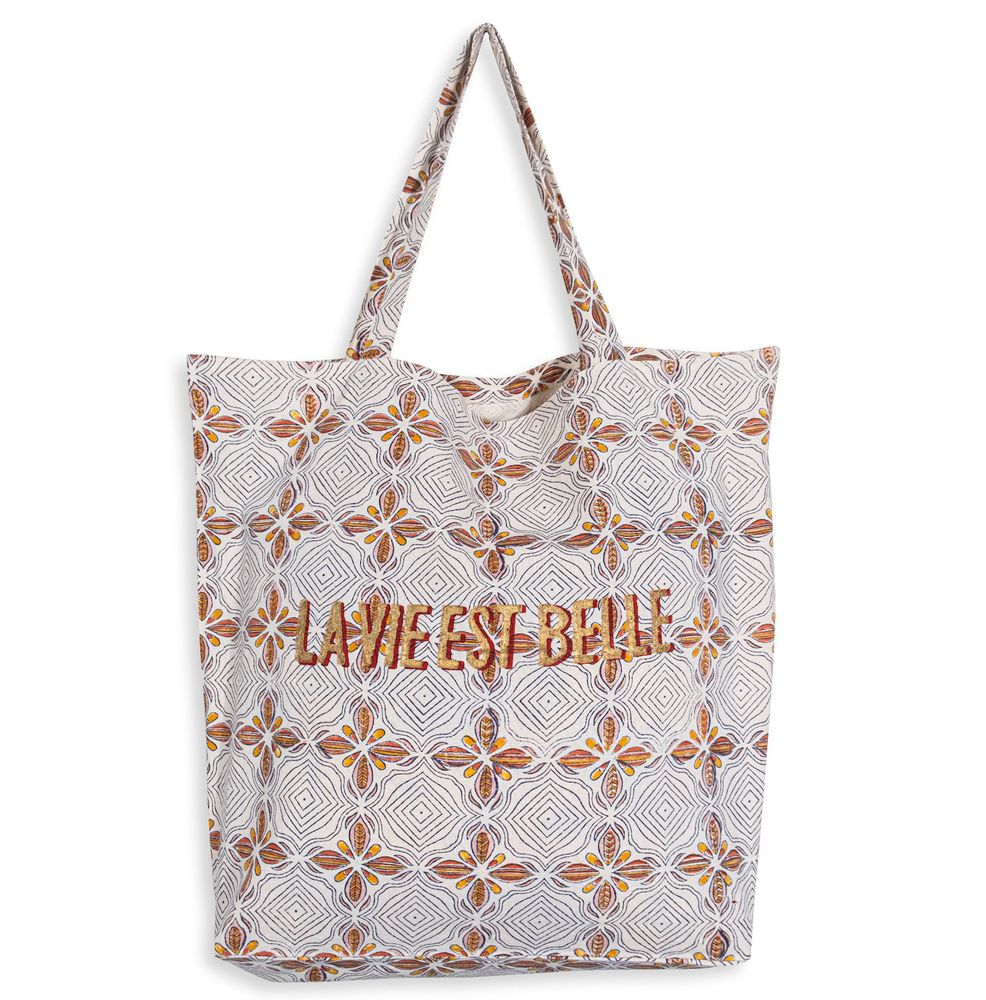 Bags and totes - JAAL - TOTE BAG PINK - JAMINI BY USHA BORA