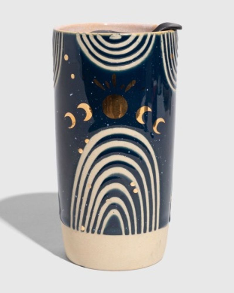 Cadeaux - Insulated Stoneware Travel Mug - UNITED BY BLUE