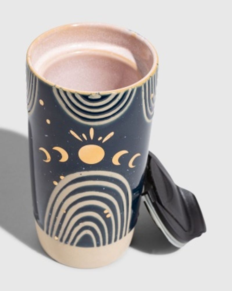 Cadeaux - Insulated Stoneware Travel Mug - UNITED BY BLUE