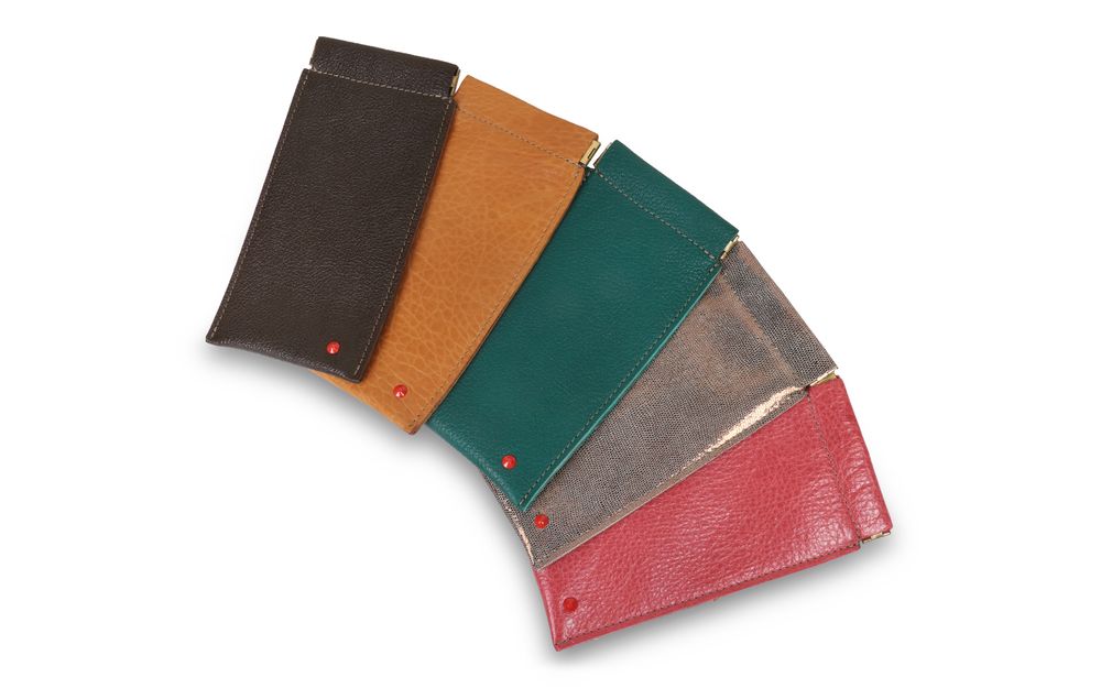Petite maroquinerie - ETUI A LUNETTE CLIC-CLAC - BANDIT MANCHOT