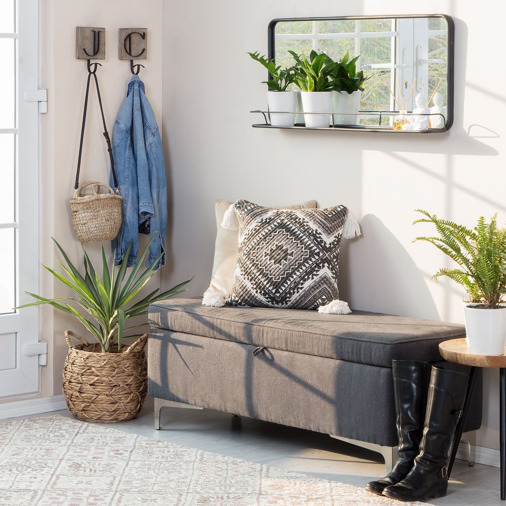 Mirrors - Manom Wall Mirror With Shelf - MH LONDON