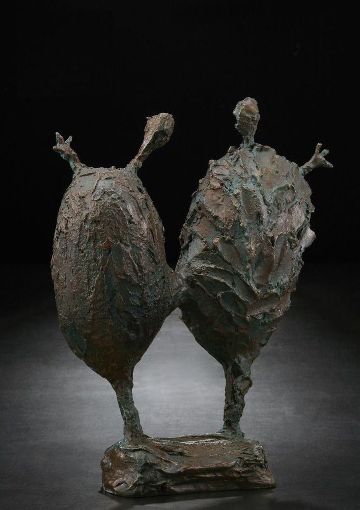 Sculptures, statuettes et miniatures - Sculpture en bronze Happy Together - GALLERY CHUAN