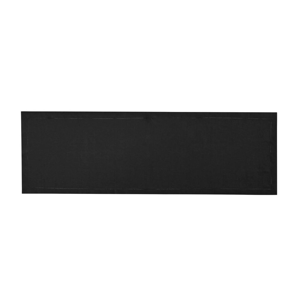 Linge de table textile - Florence Noir - Serviette, set, tête à tête et nappe - ALEXANDRE TURPAULT