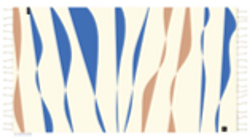 Decorative objects - Sea Storm Towel - 4 Colours Available - FUTAH BEACH TOWELS