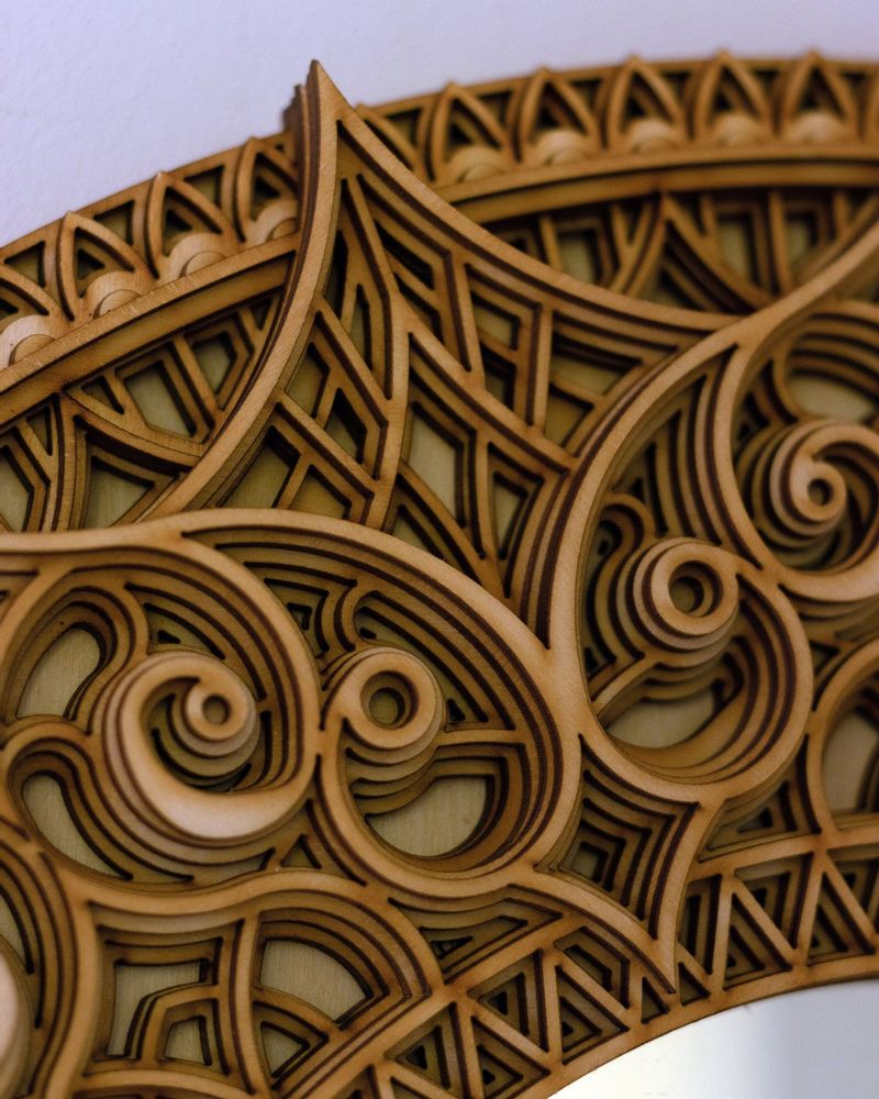 Mirrors - Art Deco Wall Mirror - BHDECOR