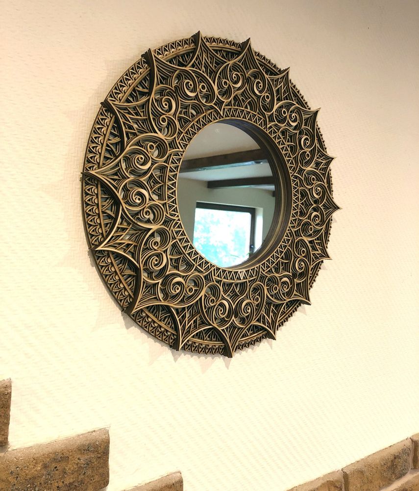 Mirrors - Art Deco Wall Mirror - BHDECOR