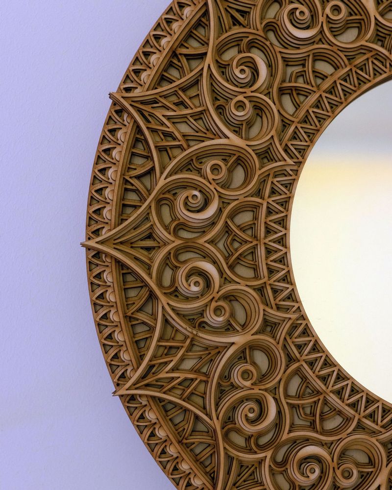Mirrors - Art Deco Wall Mirror - BHDECOR
