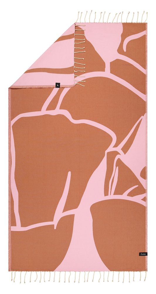 Decorative objects - Petal Towel - 4 Colors Available - FUTAH BEACH TOWELS