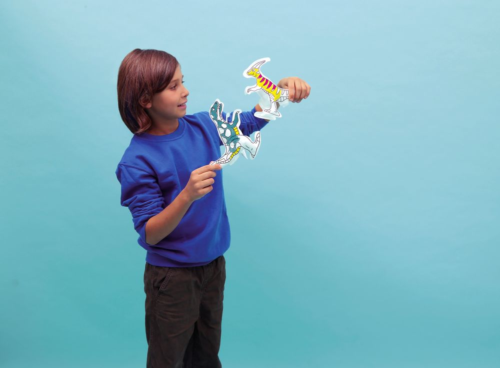 Objets de décoration - 3D AIR TOY - DINOS - OMY