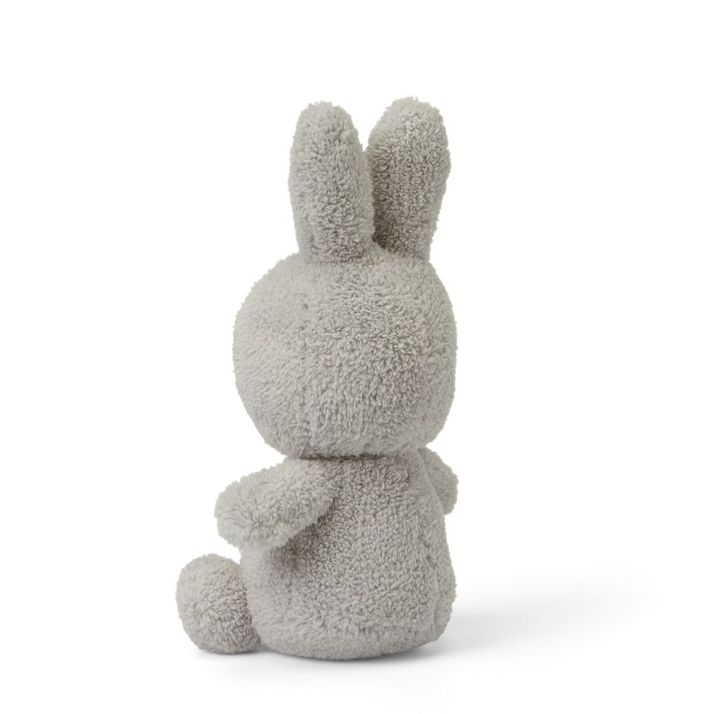 Peluches - Miffy by Bon Ton Toys - Miffy Terry Gris - 23cm - MIFFY BY BON TON TOYS