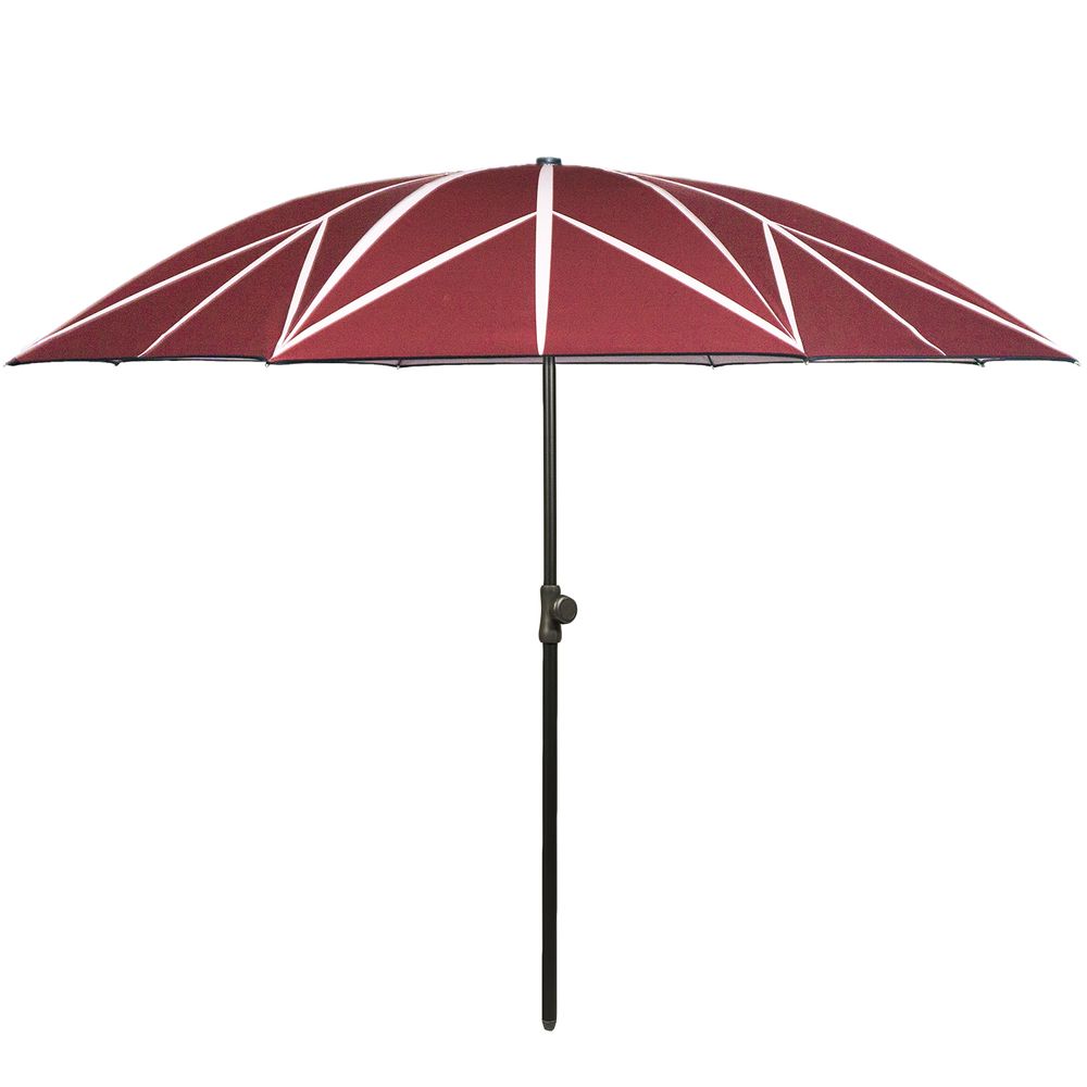 Objets design - Parasol de terrasse - Stella Terre de Sienne - Klaoos - KLAOOS