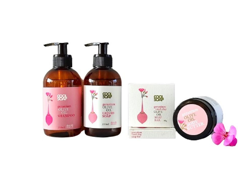 Cosmétiques - Set de soins naturel pour le corps IV - COOL SOAP