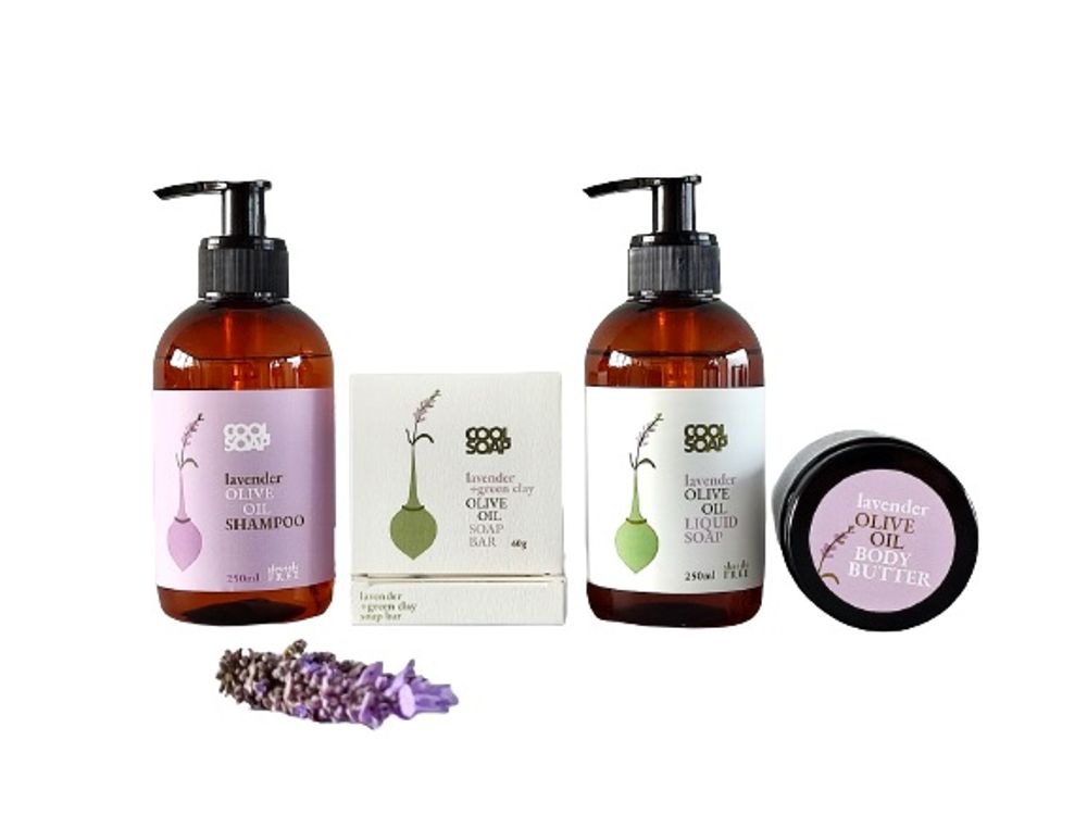 Cosmétiques - Set de soins naturel pour le corps IV - COOL SOAP
