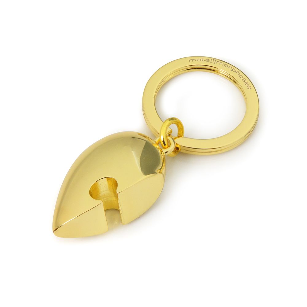 Bags and totes - Puzzle Heart Key Chain - METALMORPHOSE