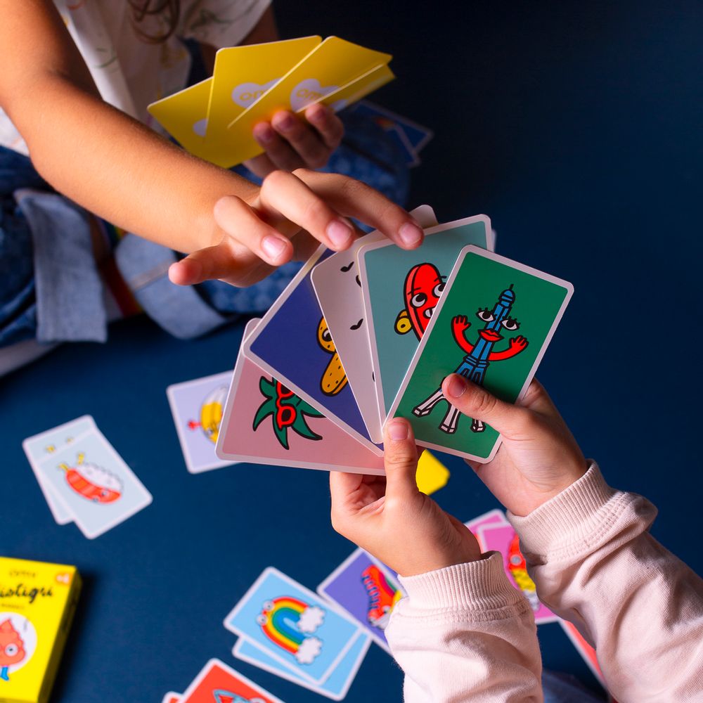 Jeux enfants - JEUX DE CARTE - MISTIGRI / 7 FAMILLES / BATAILLE / POP - OMY