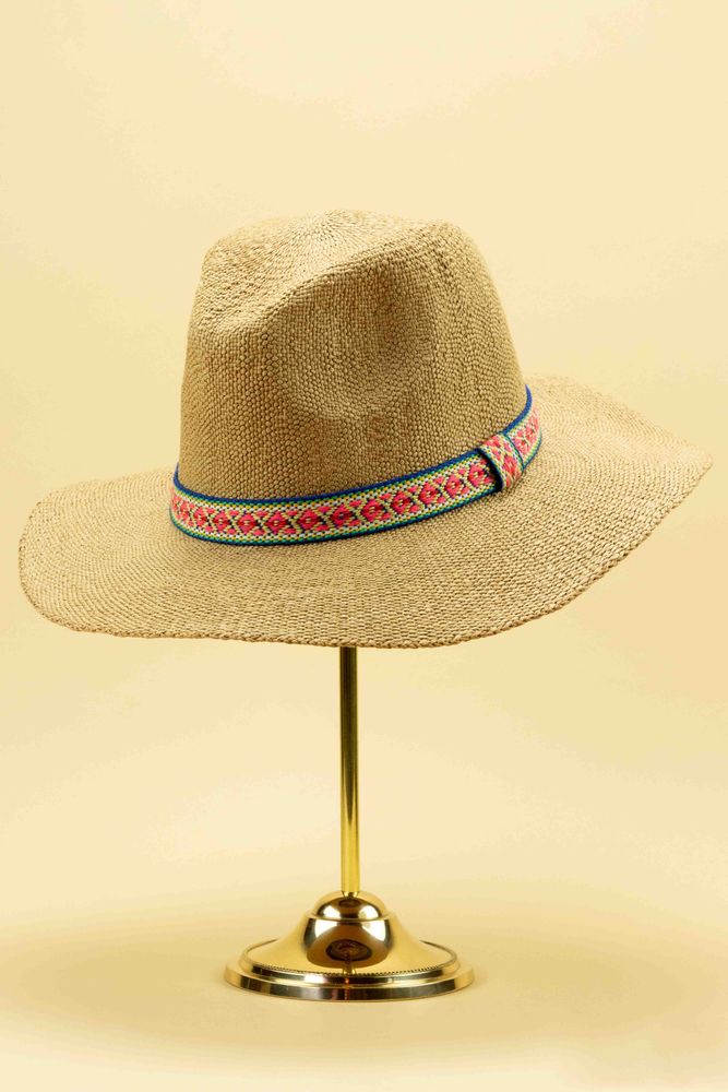 Hats - Natasha Fuchsia Trim Hat - POWDER DESIGN