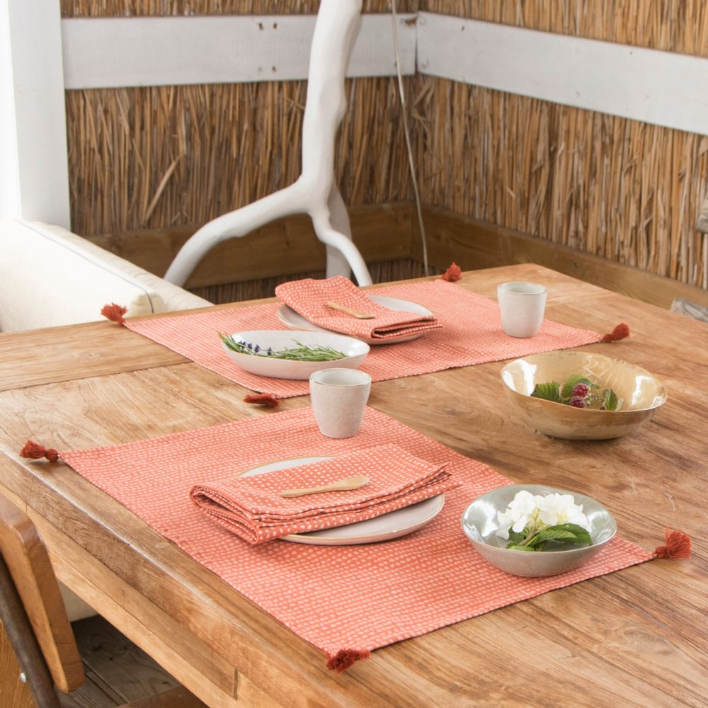 Linge de table textile - Linge de table Dots - FEBRONIE