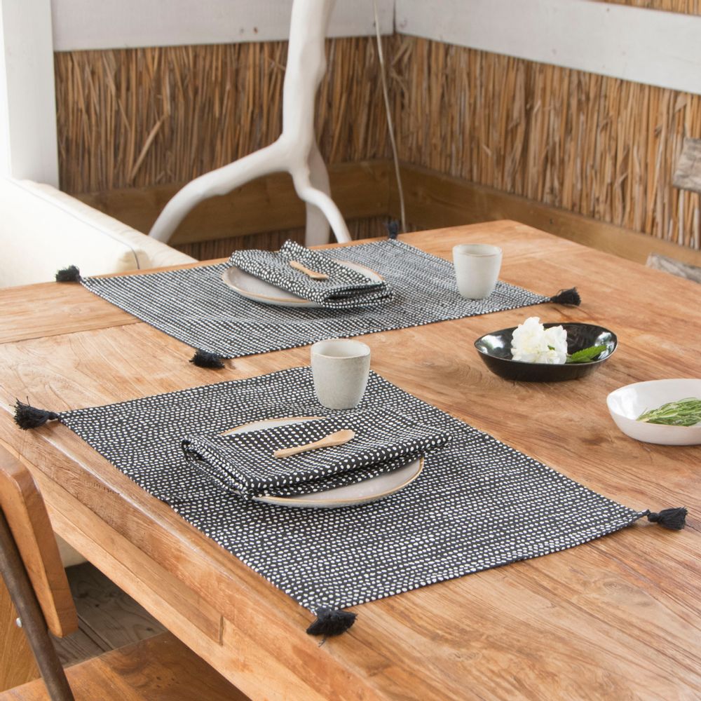 Linge de table textile - Linge de table Dots - FEBRONIE