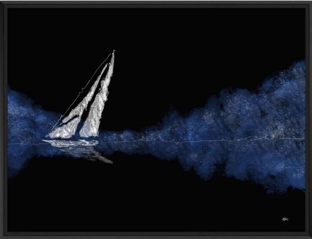 Tableaux - Tableaux Collection Bateaux (Zig zag et Verres illustres) - FTORCY