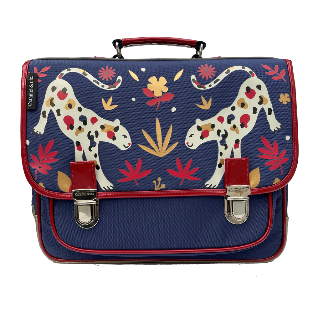 Children's bags and backpacks - FLOWER PANTHERS SATCHEL - CARAMEL&CIE