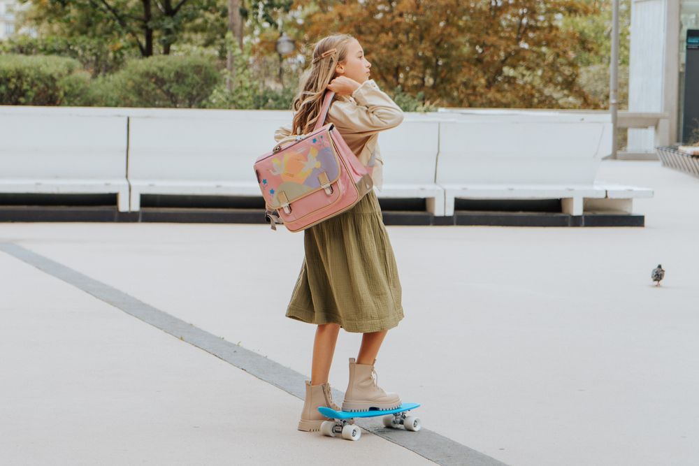 Children's bags and backpacks - SATCHEL CIEL DE JAPON - CARAMEL&CIE