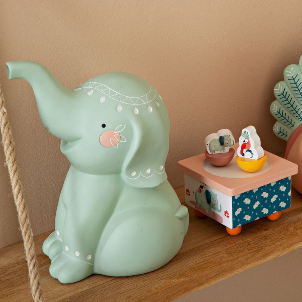 Objets déco enfant - Veilleuse éléphant et boîte à musique Armand - AMADEUS LES PETITS