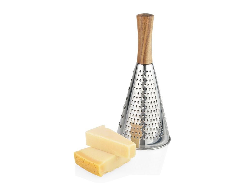 Spice grinders - Stainless steel conic grater Ø10.5x24 cm CC68027 - ANDREA HOUSE