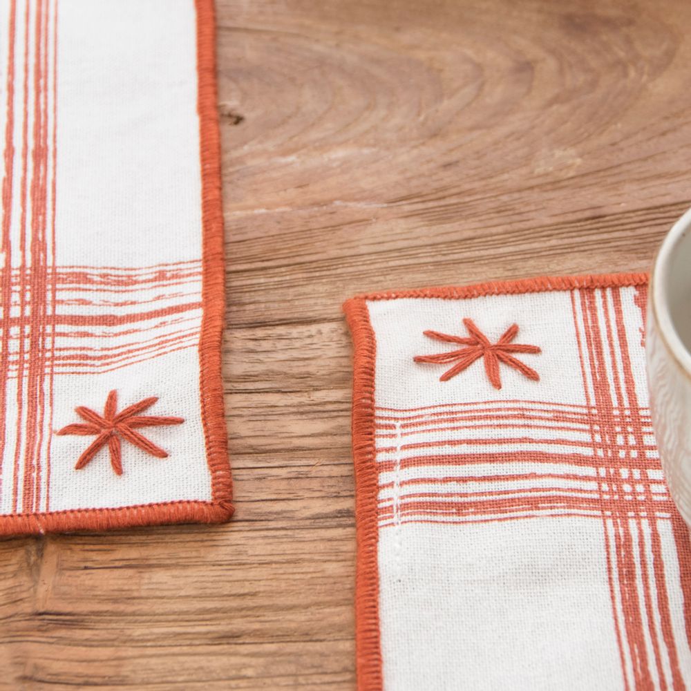 Kitchen linens - Madras table linen - FEBRONIE