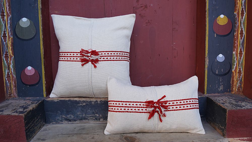Coussins textile - Coussin NORBU LINKA - BHUTAN TEXTILES