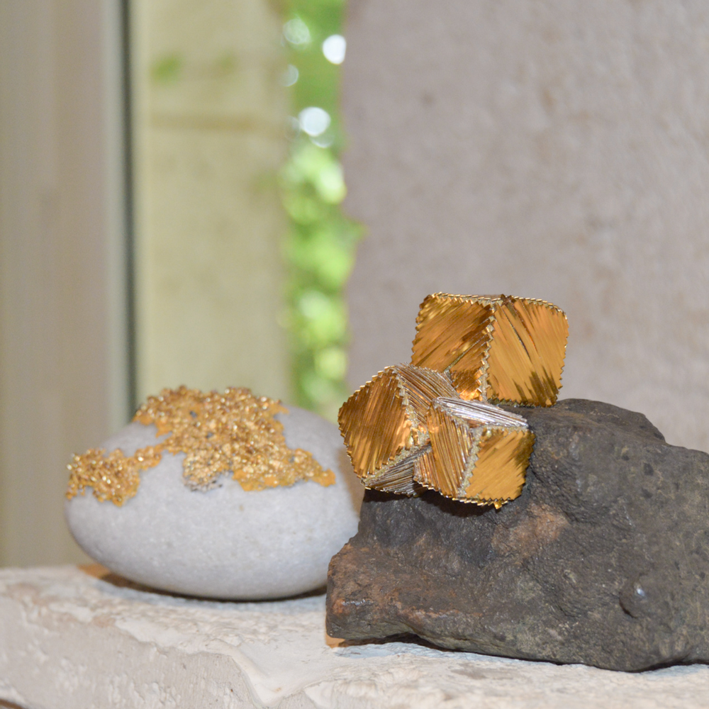 Decorative objects - Golden Pyrite - Home Jewelry - DRAGONFLY