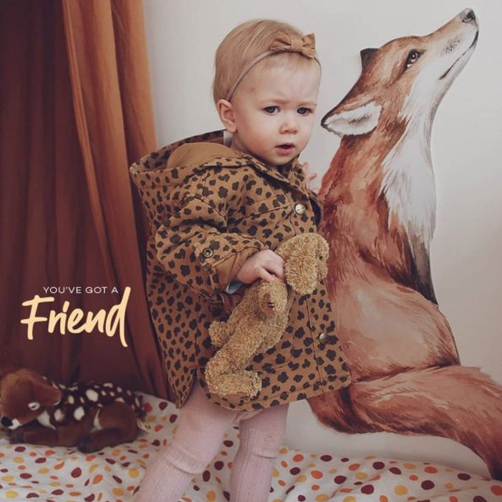 Objets déco enfant - Sticker mural Mr. Fox Good Night DEKORNIK - DEKORNIK