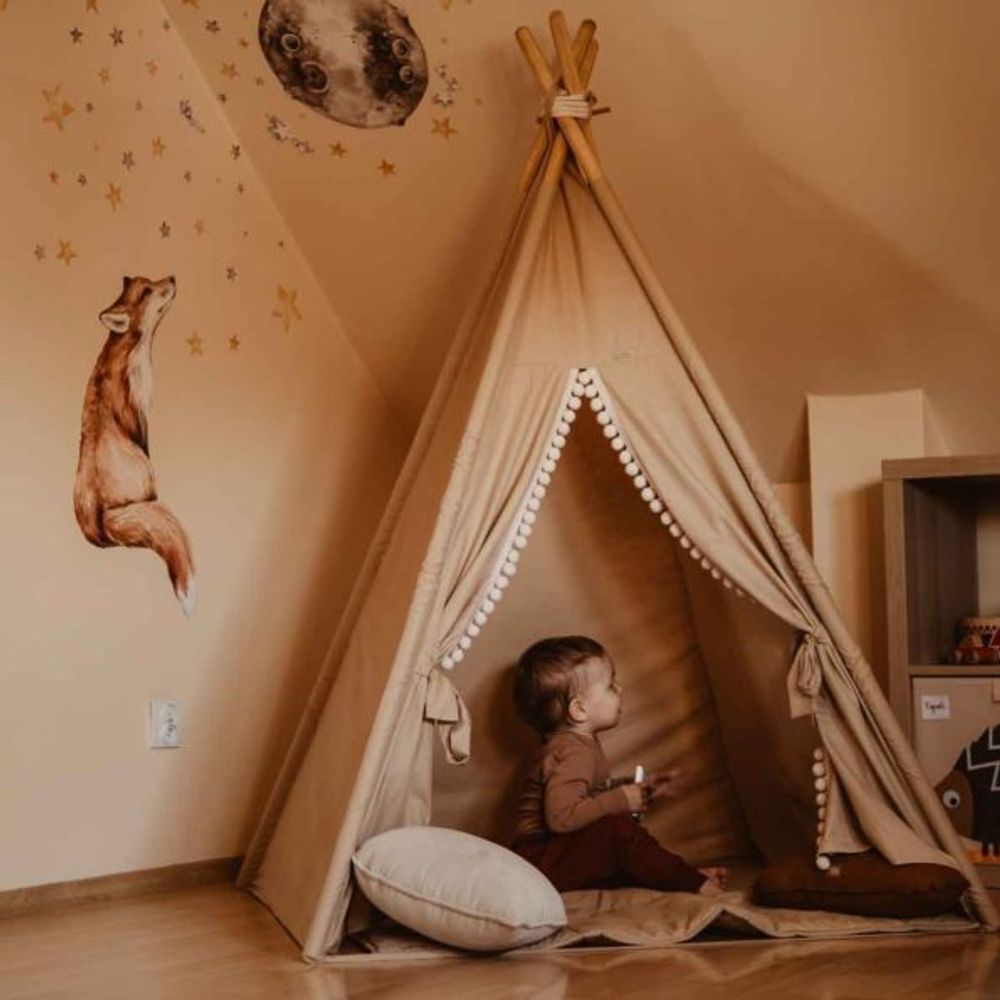 Objets déco enfant - Sticker mural Mr. Fox Good Night DEKORNIK - DEKORNIK