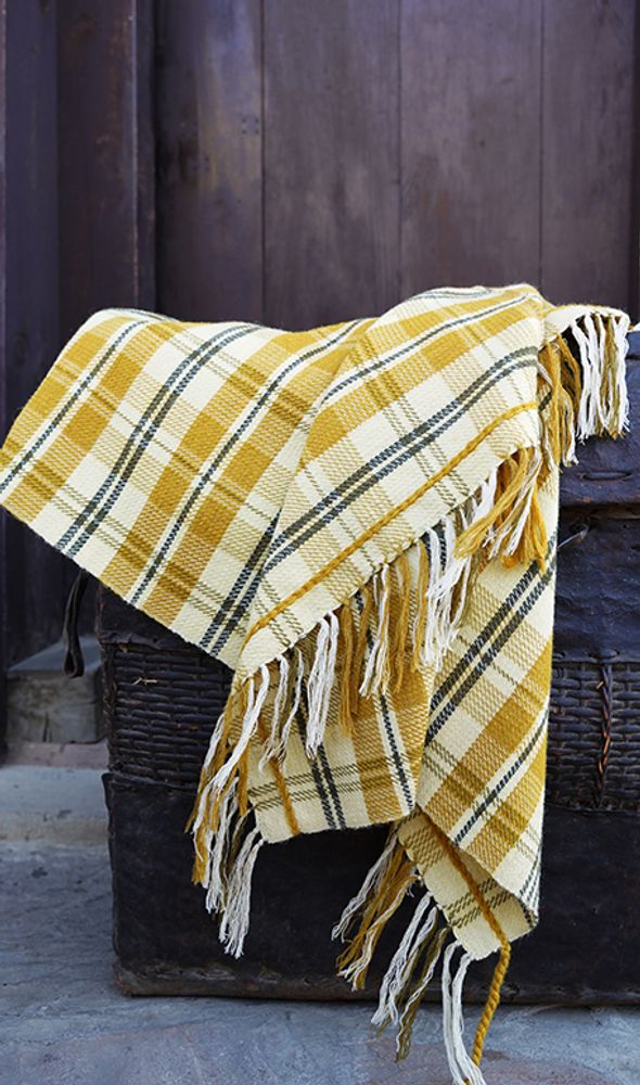 Throw blankets - Throw DORJIBI KC - BHUTAN TEXTILES